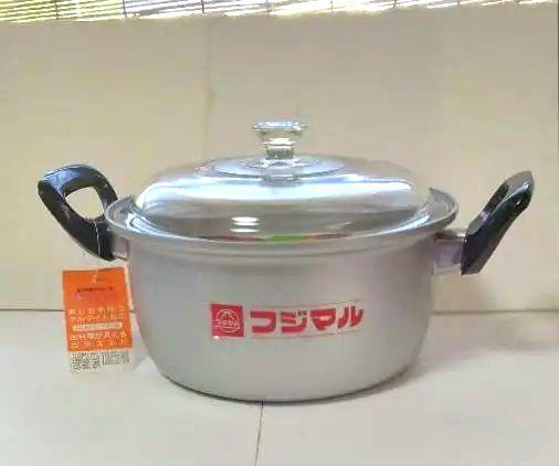 昭和レトロフジマルアルミ鍋アルマイト加工