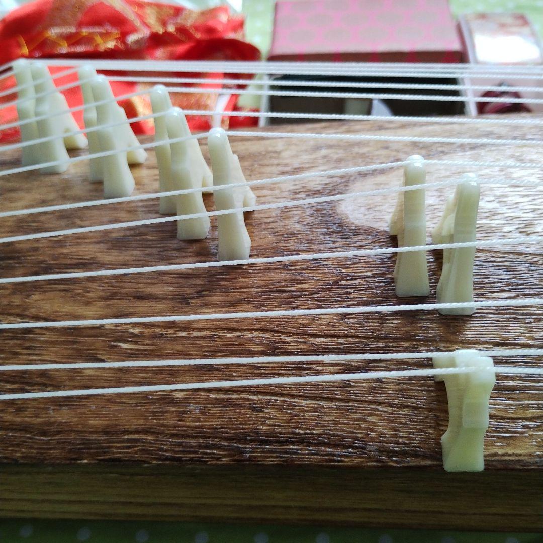ミニ琴 爪 箱 カバー 教本 付き