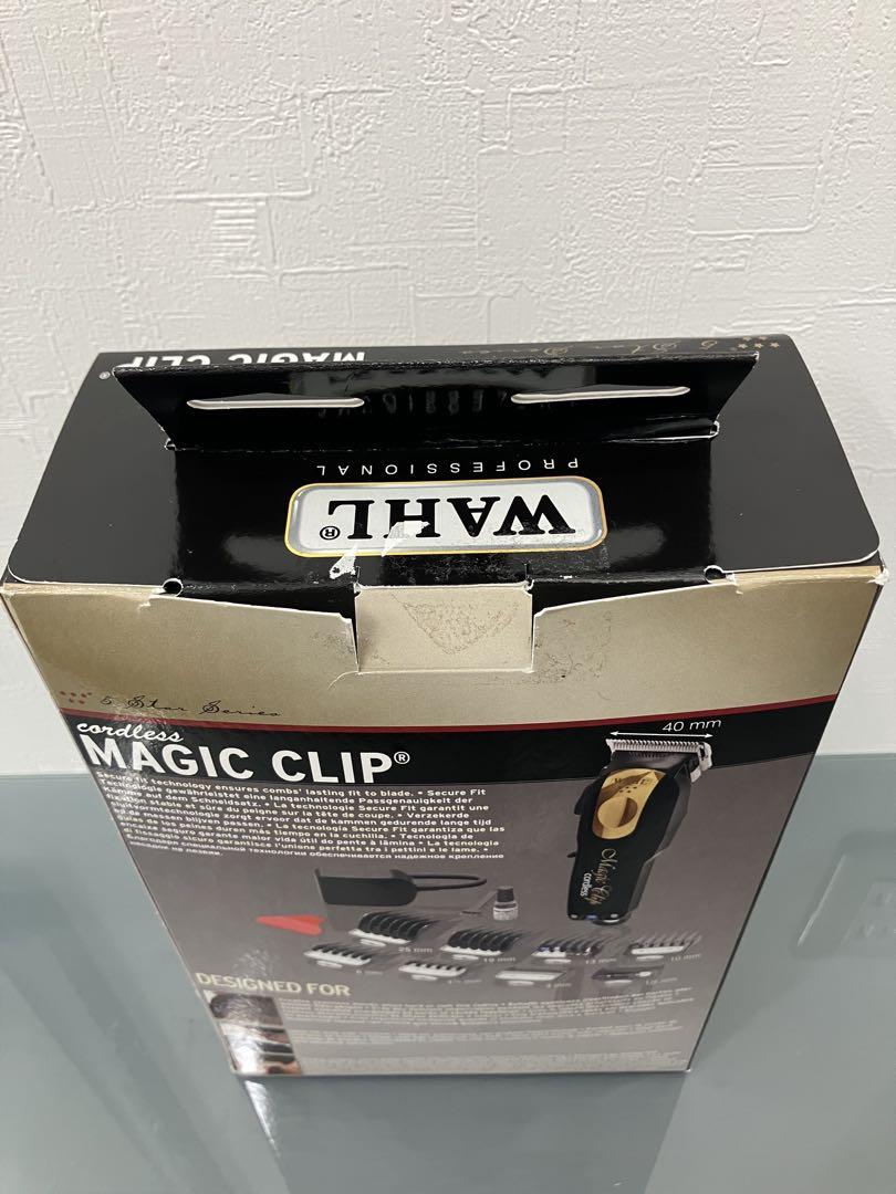 WAHL コードレスバリカンファイブスターマジッククリップ GOLD/BLACK