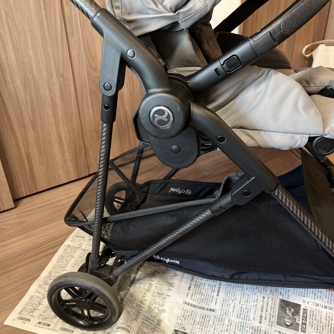 mama様cybex メリオカーボンソーホーグレー　2021年製カップホルダー付 mama様cybex メリオカーボンソーホーグレー 2021年製カップ