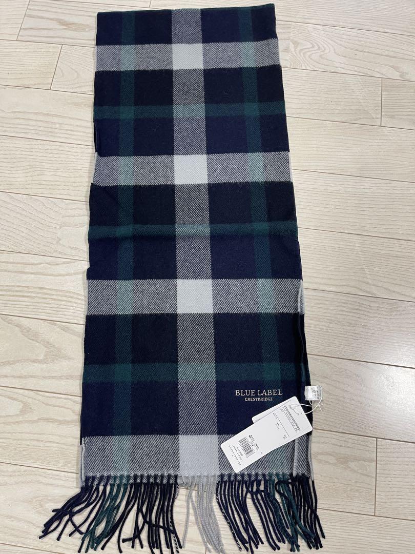 新品　ブルー　レーベル　クレストブリッジ　マフラー
