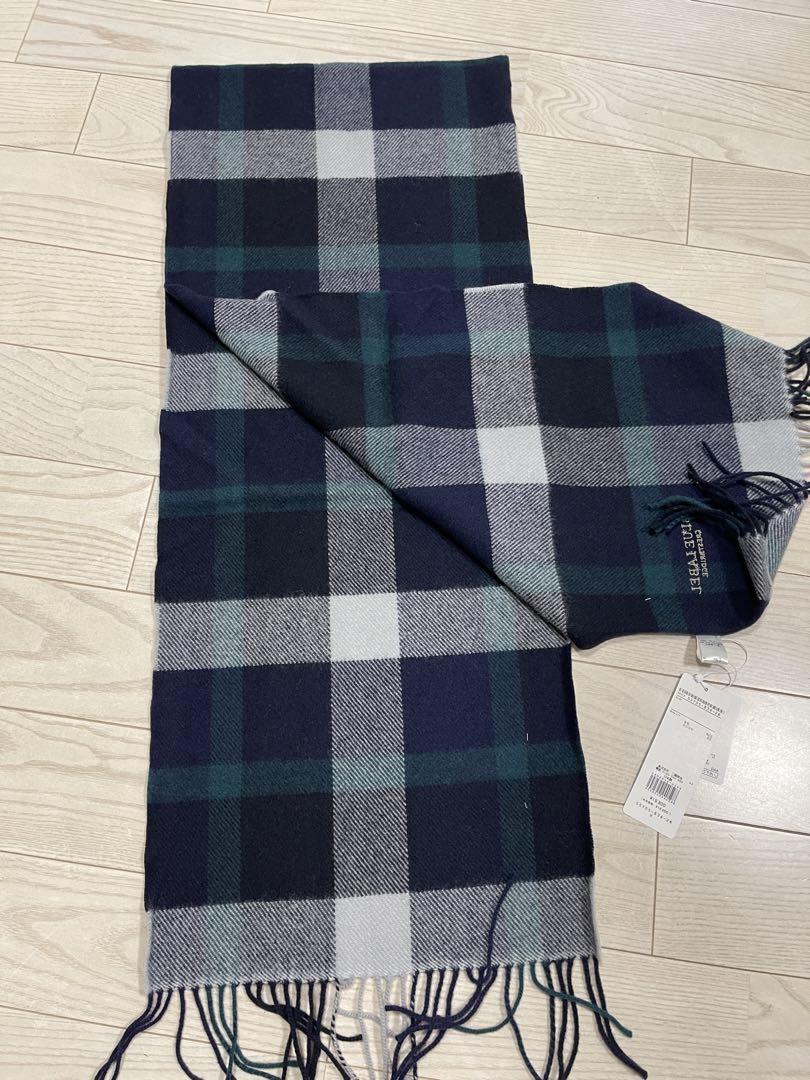新品　ブルー　レーベル　クレストブリッジ　マフラー