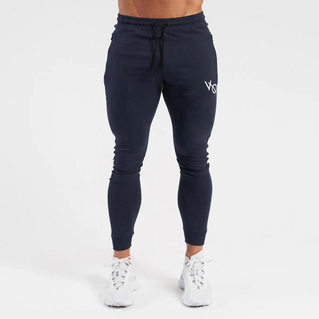 正規品 VANQUISH STRIKE NAVY TAPERED PANTS S 2CbK0-m53298308655 限定品安い