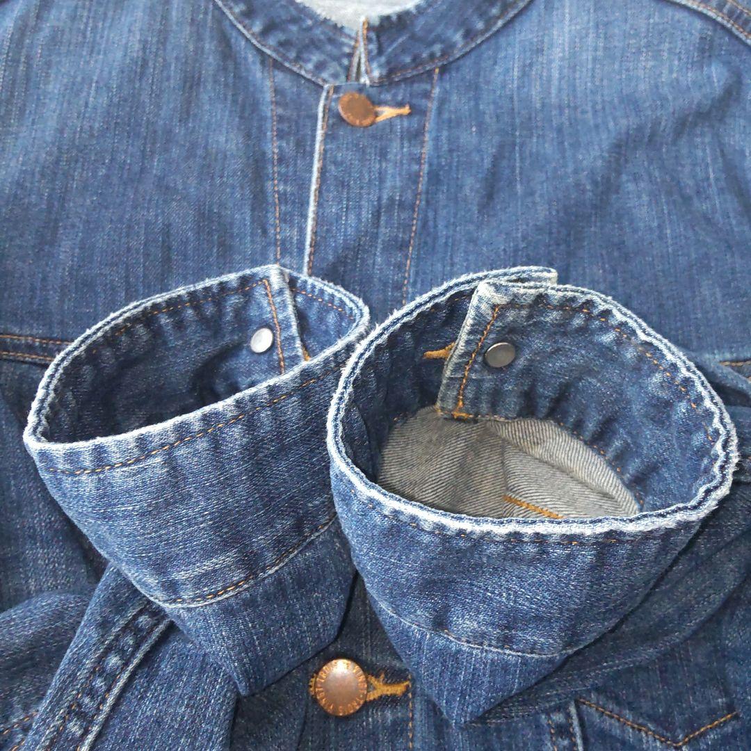 はなちゃん23区DENIM　スタンドカラー デニム ジャケット サイズ44
