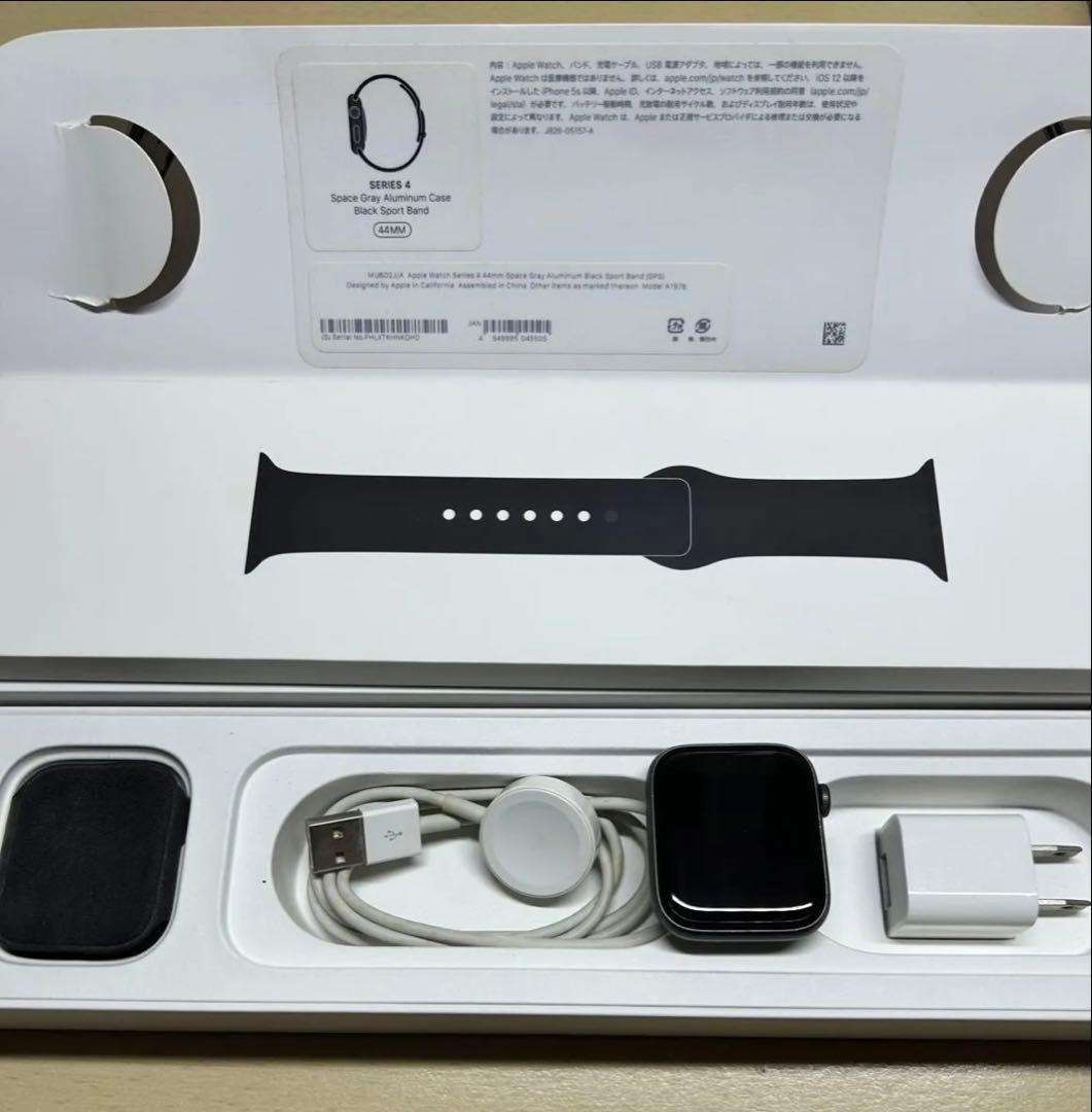 C Apple watch series4 GPS タイプ 44mm 一式