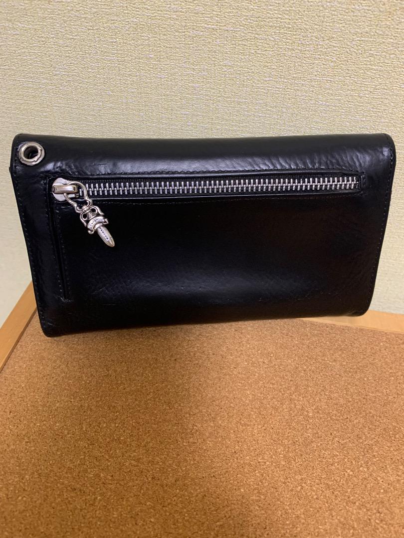 豆*腐様 Chrome Hearts ブラック 長財布