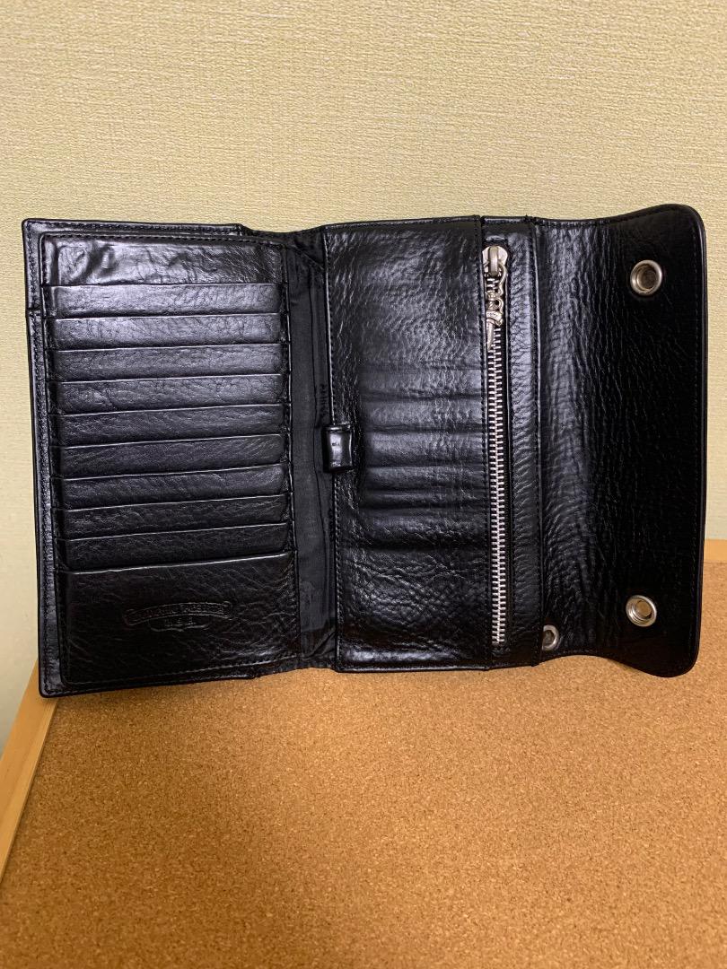 豆*腐様 Chrome Hearts ブラック 長財布
