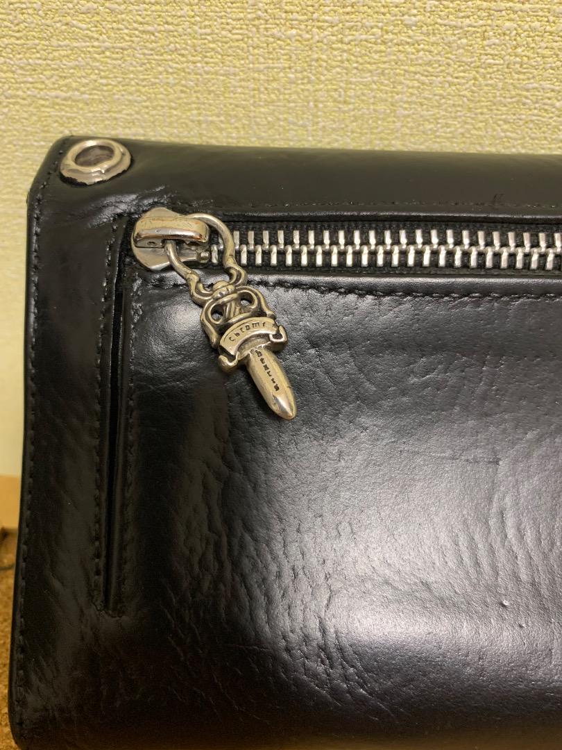 豆*腐様 Chrome Hearts ブラック 長財布