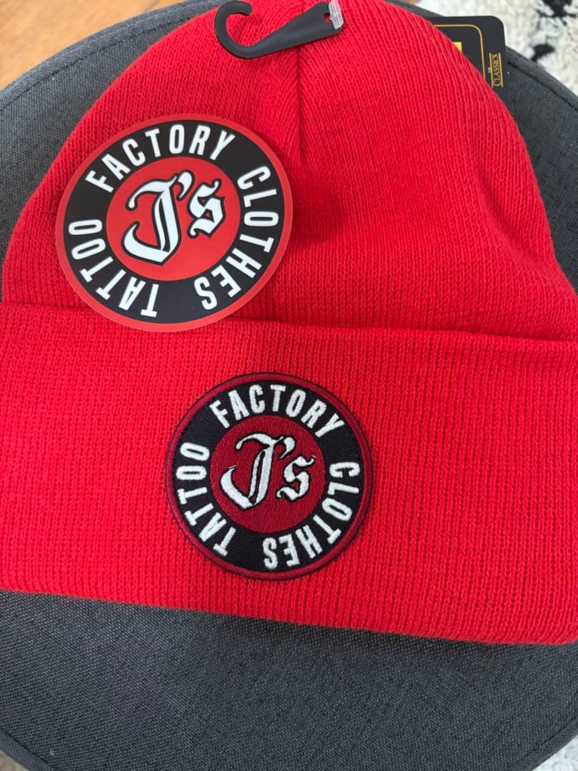 JSF ビーニー 帽子 赤 jesse