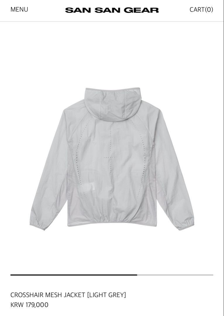 ジャケット・アウター sansangear CROSSHAIR MESH JACKET