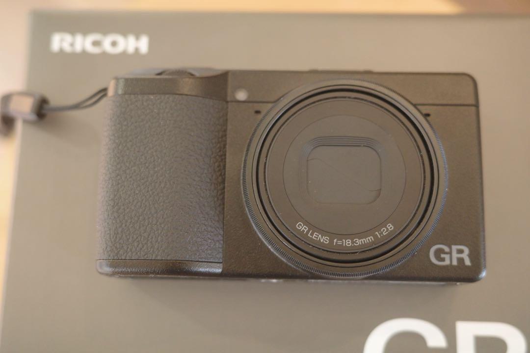 RICOH GR Ⅲ 2024.10月購入ニシ　アダプターフィルター付き