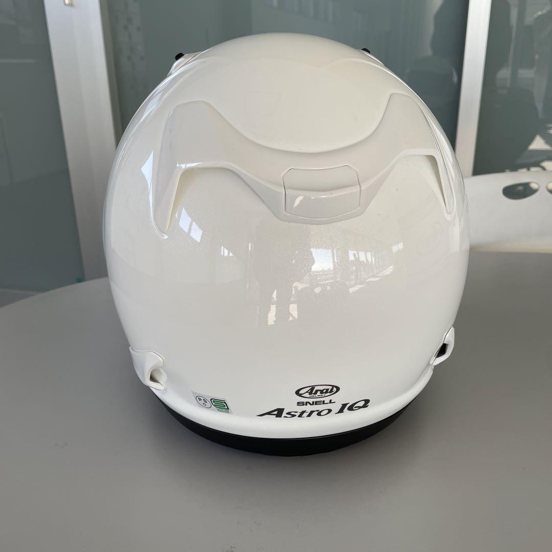Arai astro IQ ヘルメット サイズ61-62 スモークシールドセット