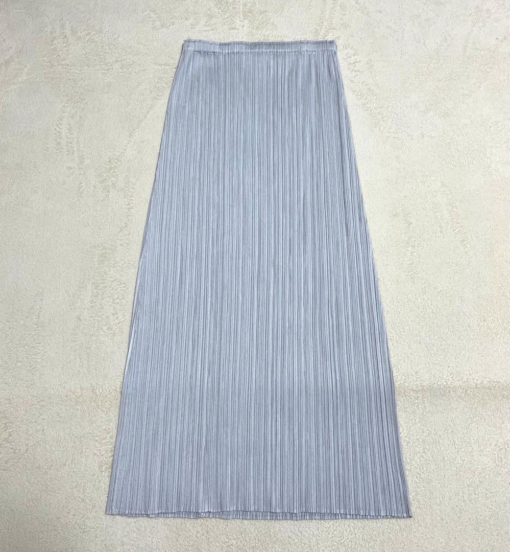 美品✨PLEATS PLEASE プリーツプリーズ ロングスカート XL