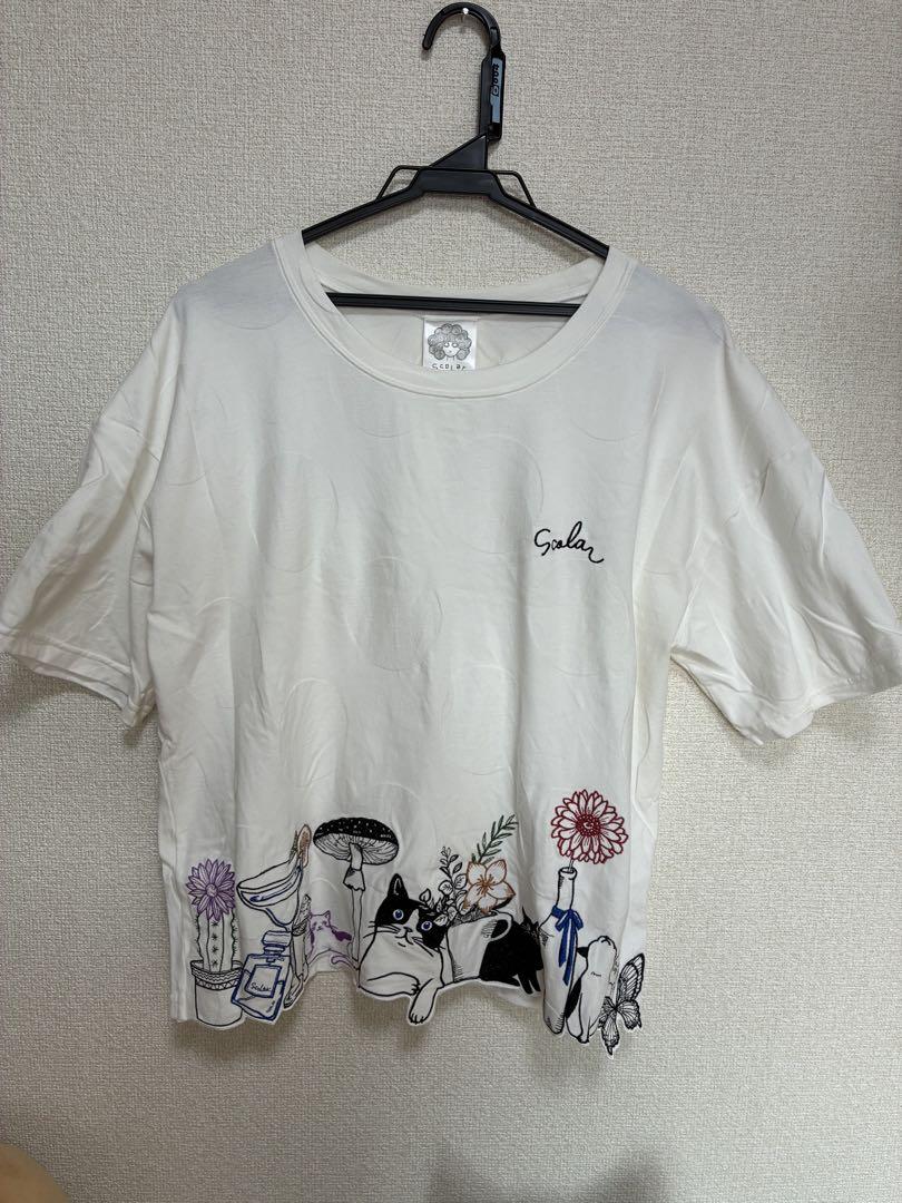 ScoLar - ScoLar スカラー トップス Tシャツ カットソー 半袖 M