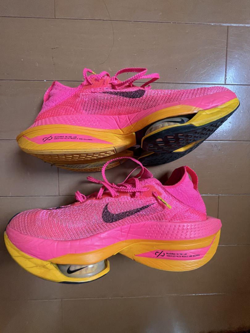 アルファフライ2Nike ZoomX ランニングシューズ ピンク26.5