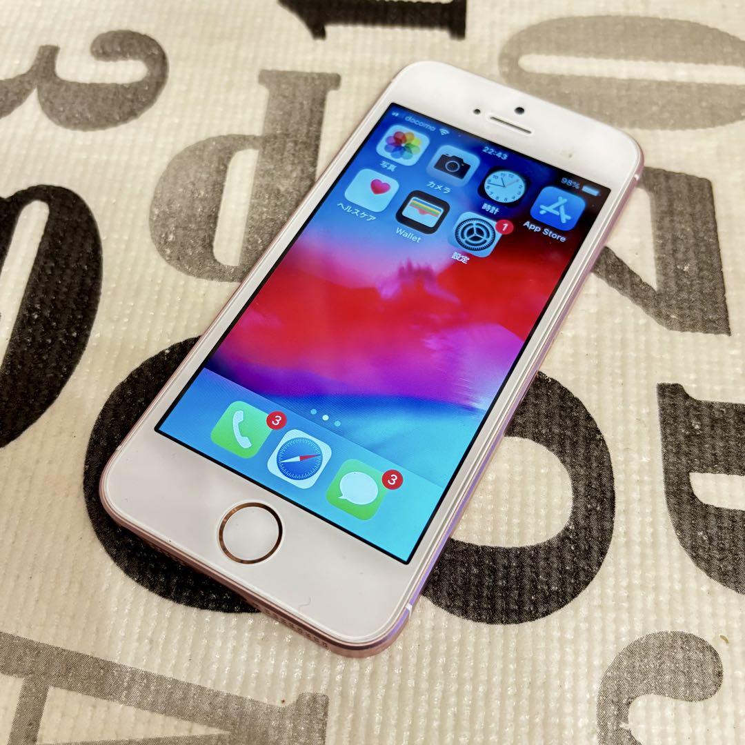 Apple iPhone SE ローズゴールド 16GB docomo