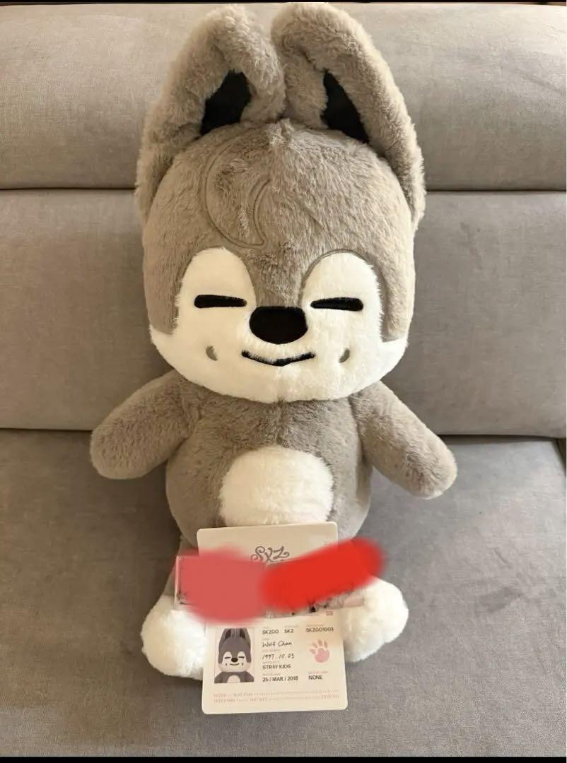 StrayKids スキズ　テディベア ぬいぐるみ SKZOO ウルフチャン 2 straykids スキズ テディベア SKZOO ウルフチャン teddy - メルカリ