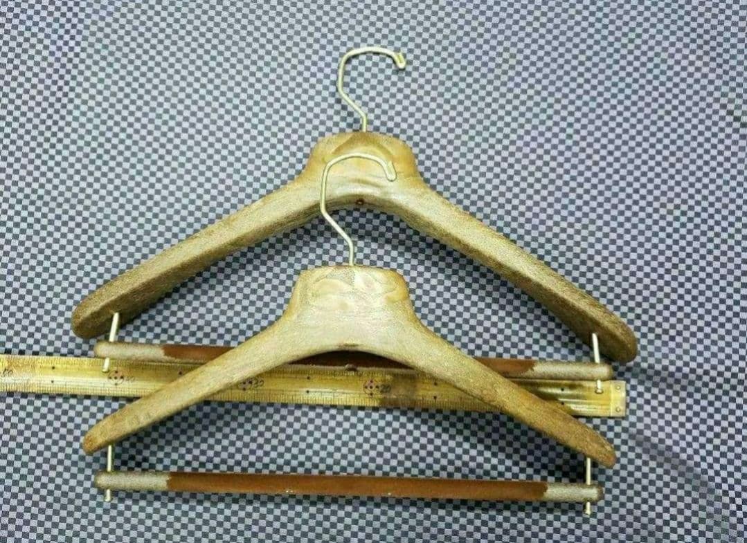 樹脂ハンガー 茶