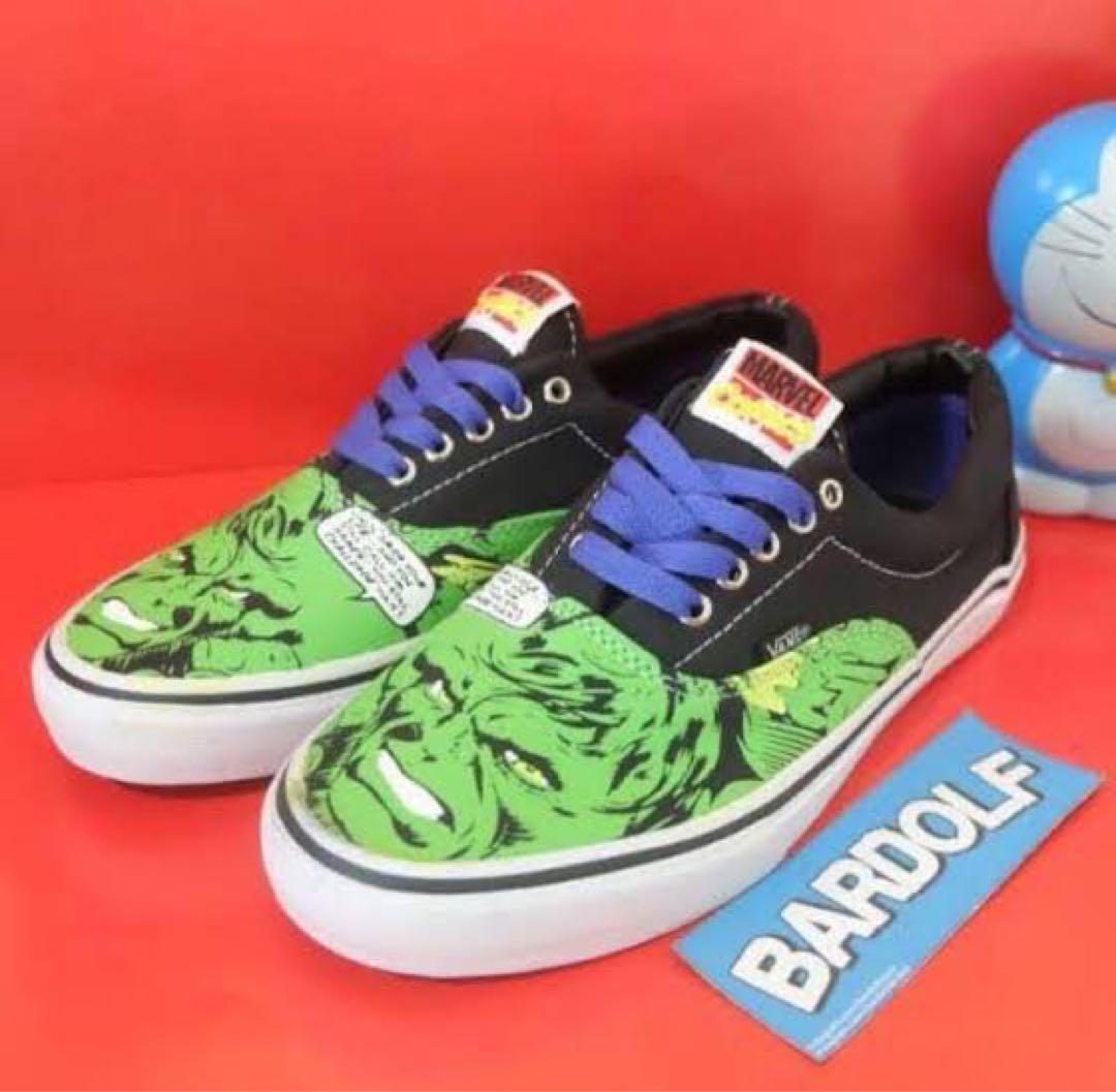 K VANS Marvel マーベル ハルク スリッポン スニーカー c6d