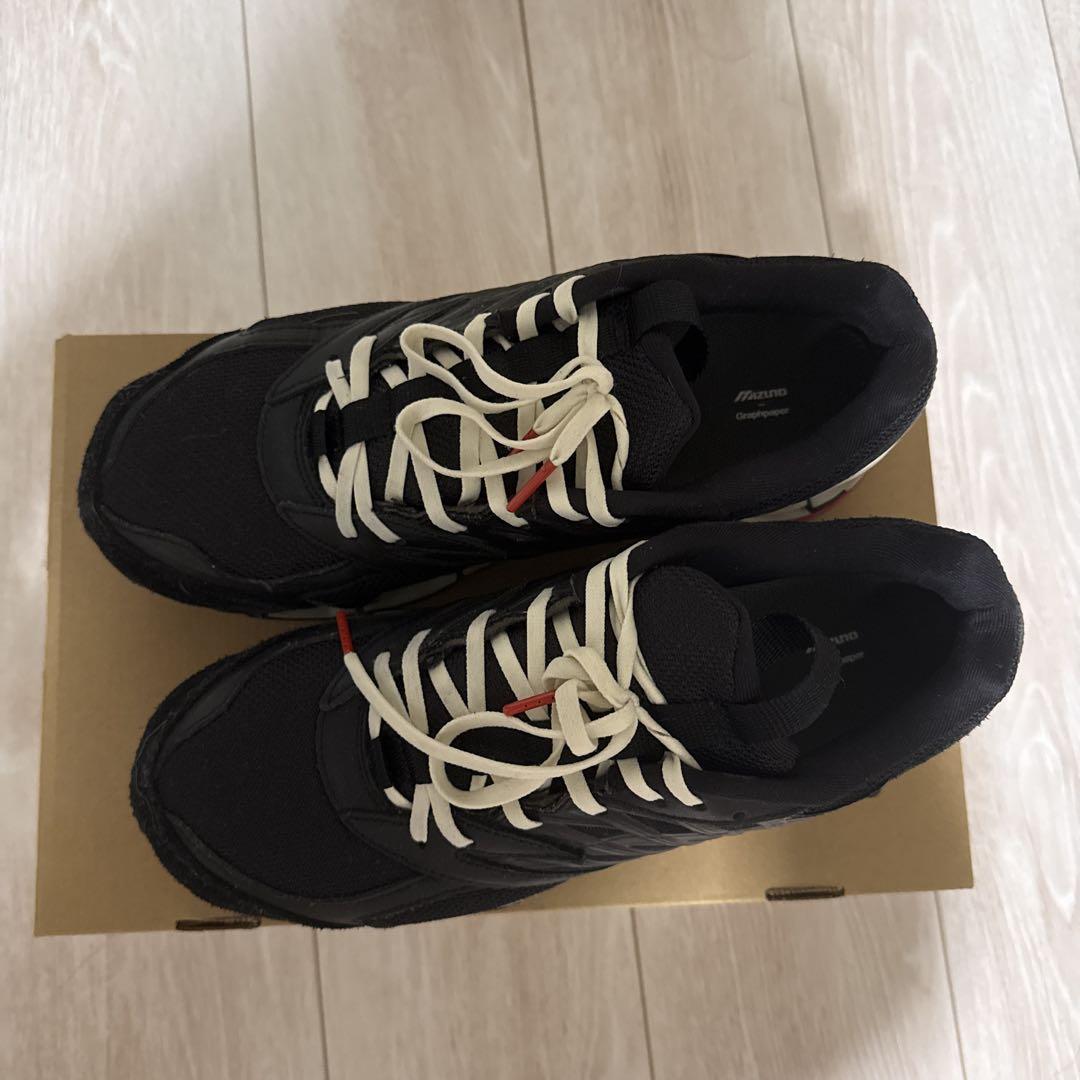 Mizuno スニーカー 27.0cm ブラック/レッド