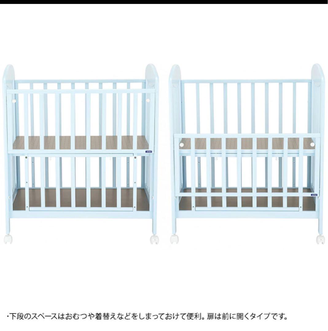 カトージ ミニタチベッド ベビーベッド ミニベッド ベビー コンパクト
