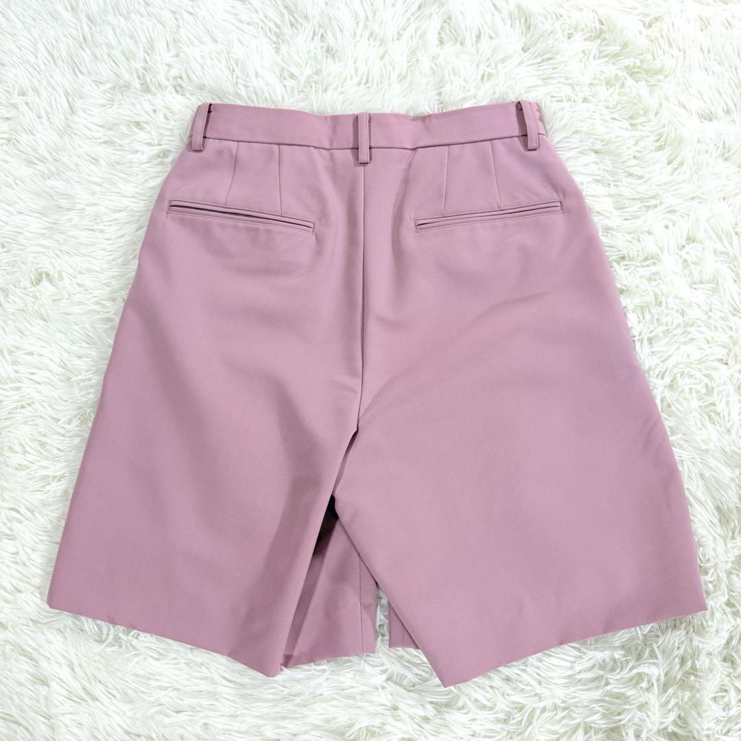 AURALEE WOOL MAX CANVAS SHORTS 22SS ピンク - メルカリ