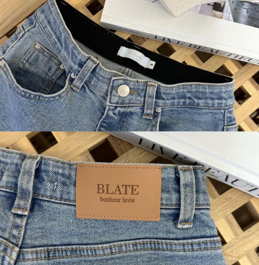 本日限定！　新品　BLATE ストレッチストレートデニム