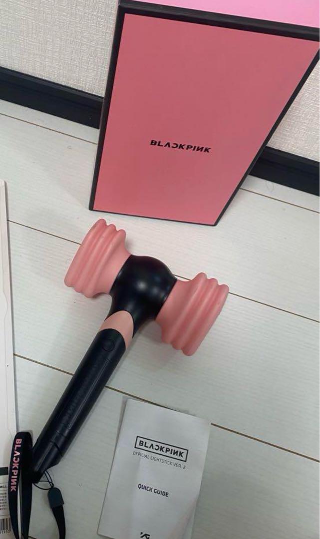BLACKPINK ペンライト ピンク/黒