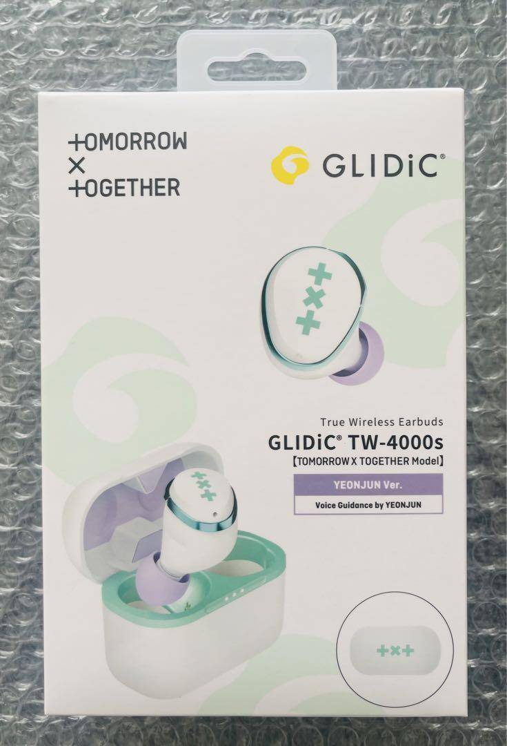TXT ヨンジュン　ワイヤレスイヤホン　GLIDiC グライディック　コラボ