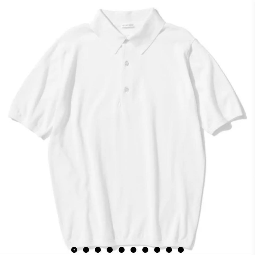【新品・未開封】+CLOTHET スビンプラチナムニットポロシャツ　サイズ03
