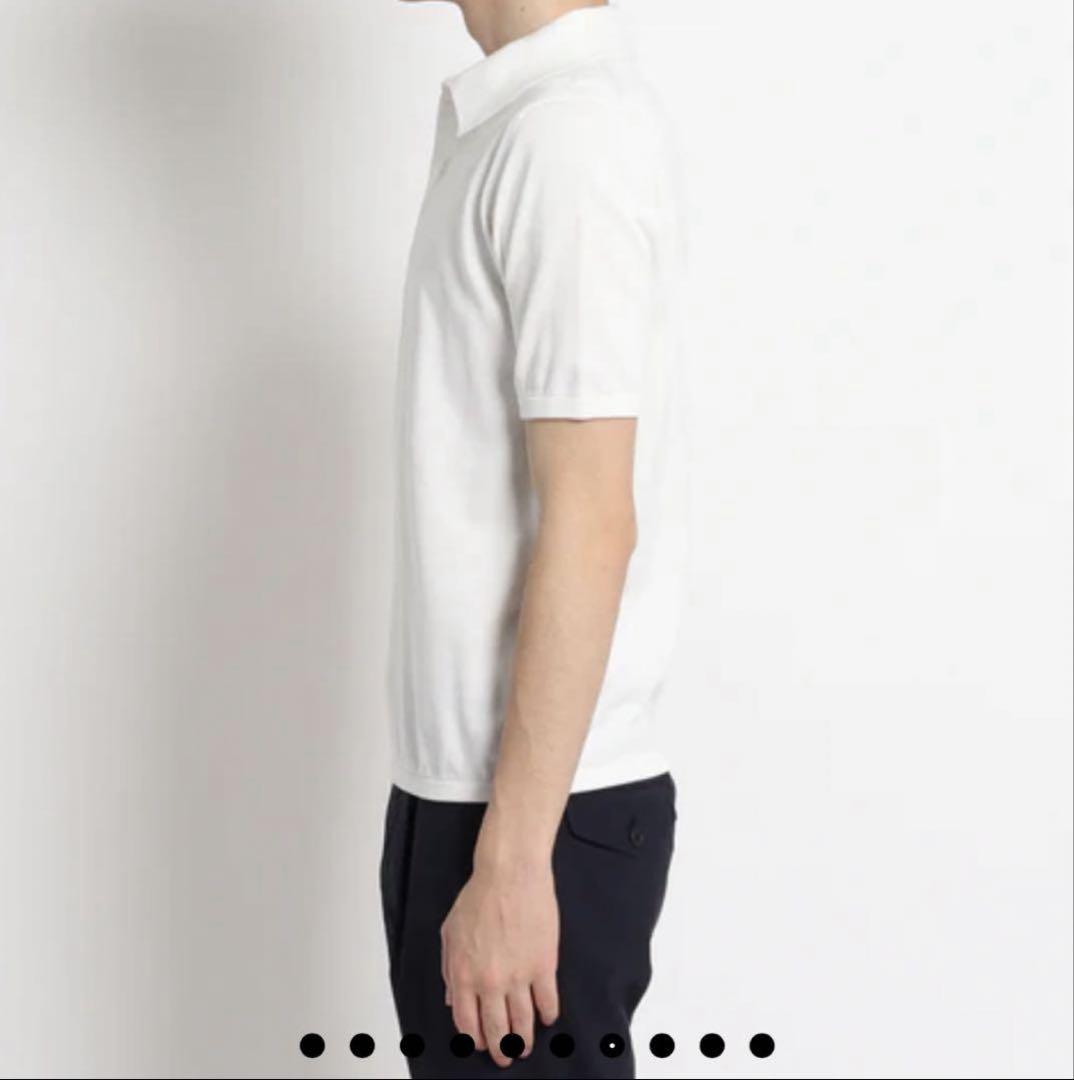 【新品・未開封】+CLOTHET スビンプラチナムニットポロシャツ　サイズ03