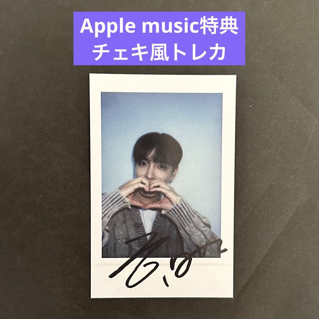 AppleMusic アチズ ateez ホンジュン 直筆サイン ポラ チェキ