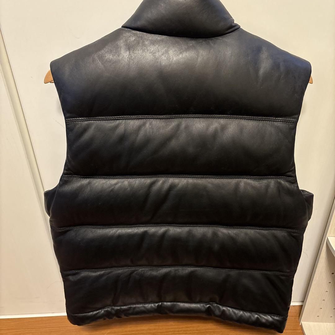 Supreme ブラック ダウンベスト M