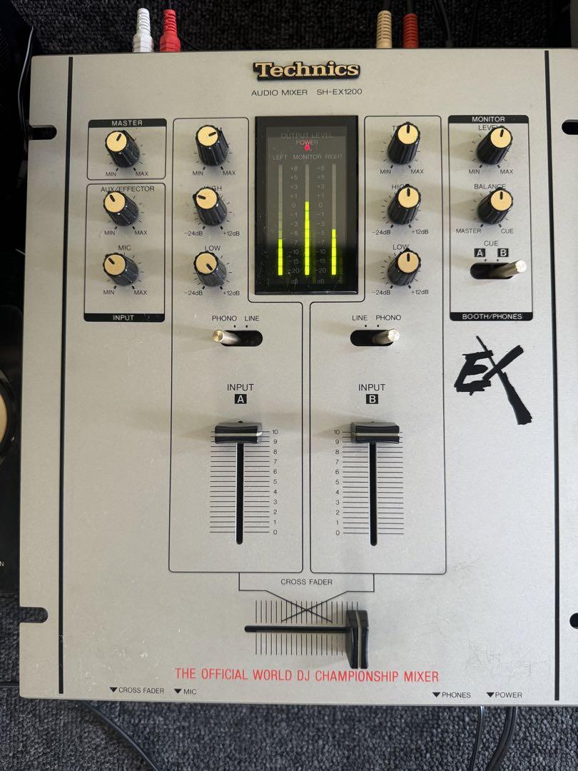 DJ機材 Technics SL-1200MK5 Technics SH-EX1200