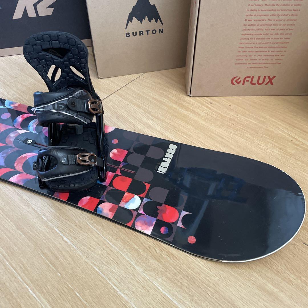 BURTON　feelgood　バートン　バインディング付　スノーボードセット