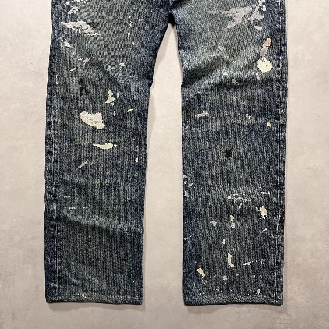 GL JEANS ペイント ペンキ デニム HELMUT LANG同工場 - メルカリ