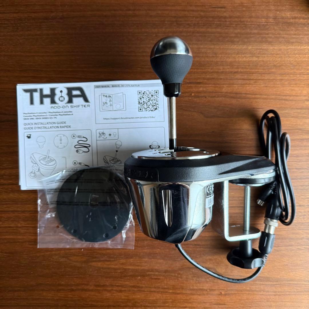 THRUSTMASTER TH8A ADD-ON SHIFTERハンドルコントローラー(ハンコン)