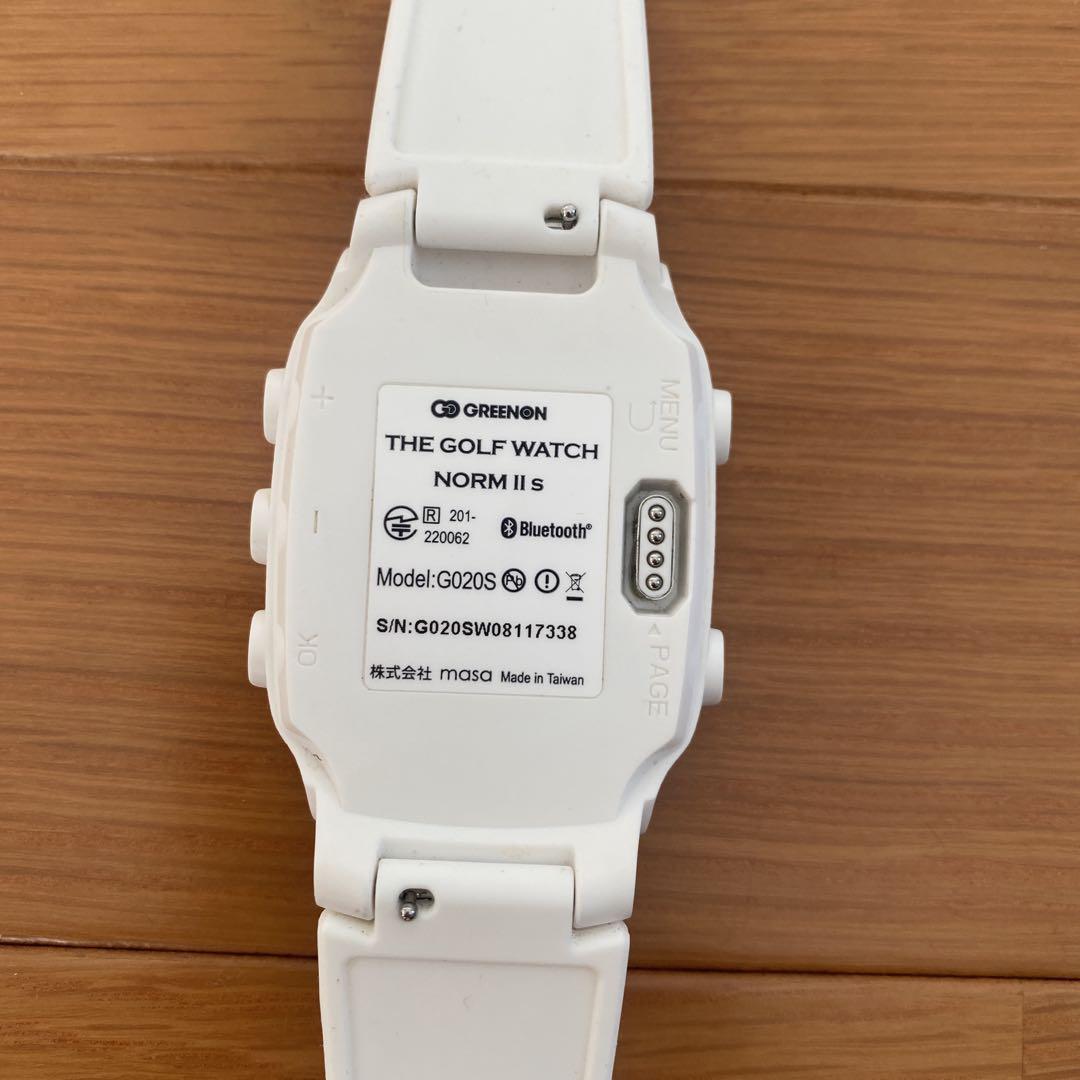 ラウンド用品・アクセサリー GREENON NORM IIS GOLF WATCH NORM IIS