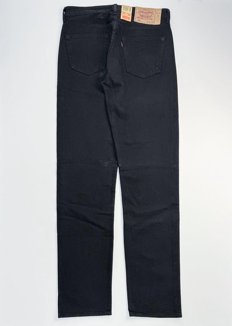 【デッドストック】90's Euro Levi's 501 ブラックデニム