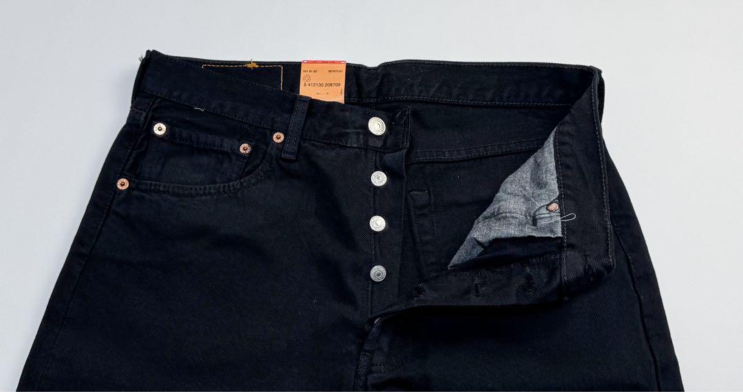 【デッドストック】90's Euro Levi's 501 ブラックデニム