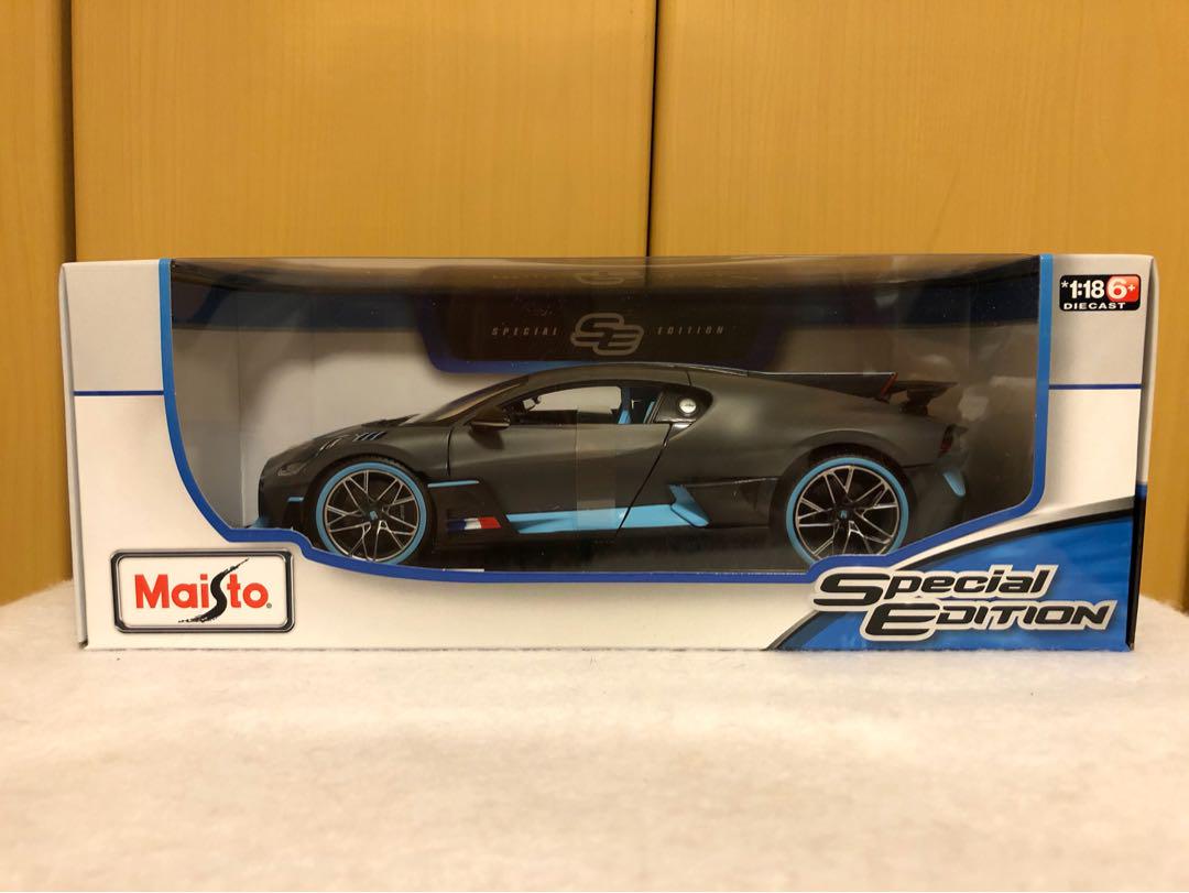 マイスト 1/18 ブガッティ ディーボ　マットブラック