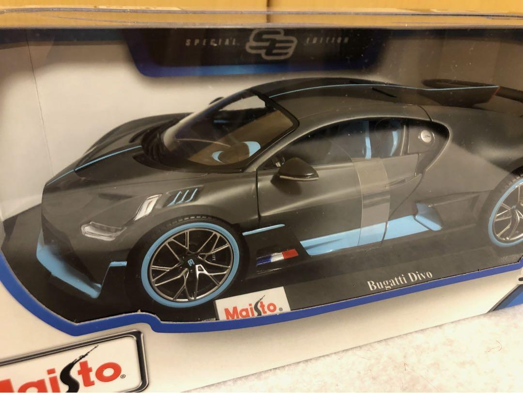マイスト 1/18 ブガッティ ディーボ　マットブラック