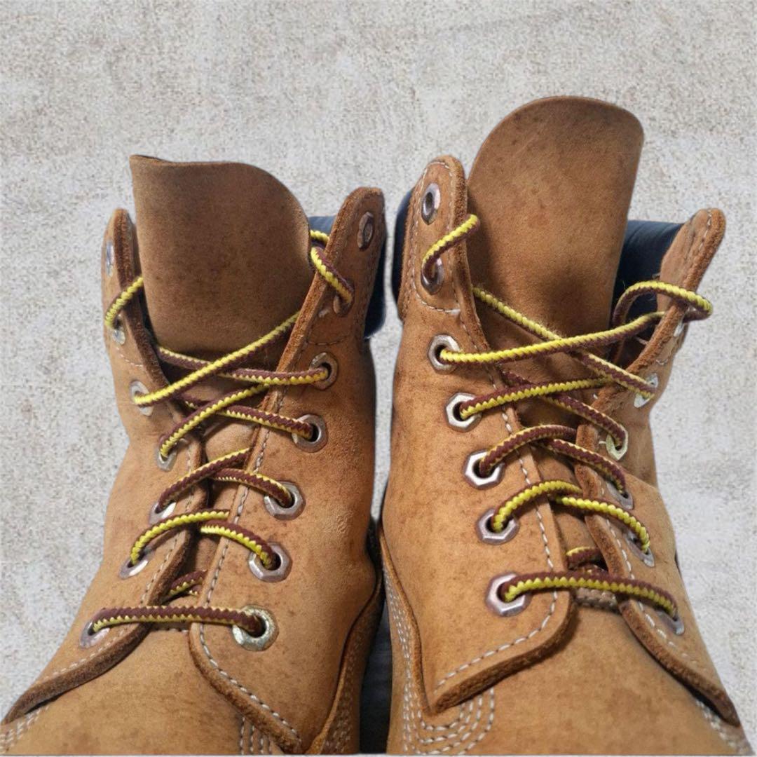 Timberland プレミアムウォータープルーフブーツ イエロー ティンバー