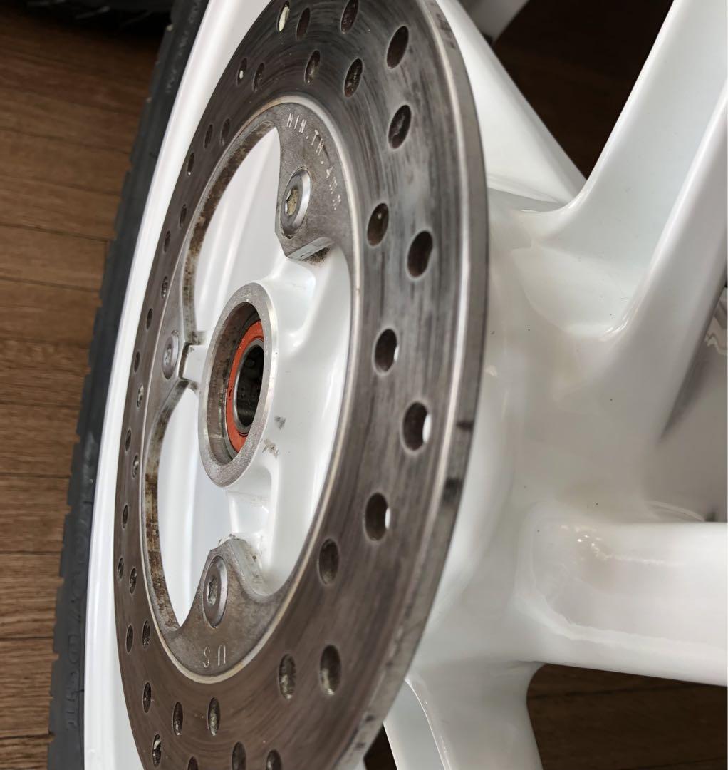 NSR250R MC21 純正￼ 前後￼ホイールセット￼ ディスクローター付￼