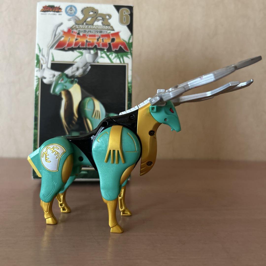 百獣戦隊ガオレンジャー ガオディアス パワーアニマル 箱、取説