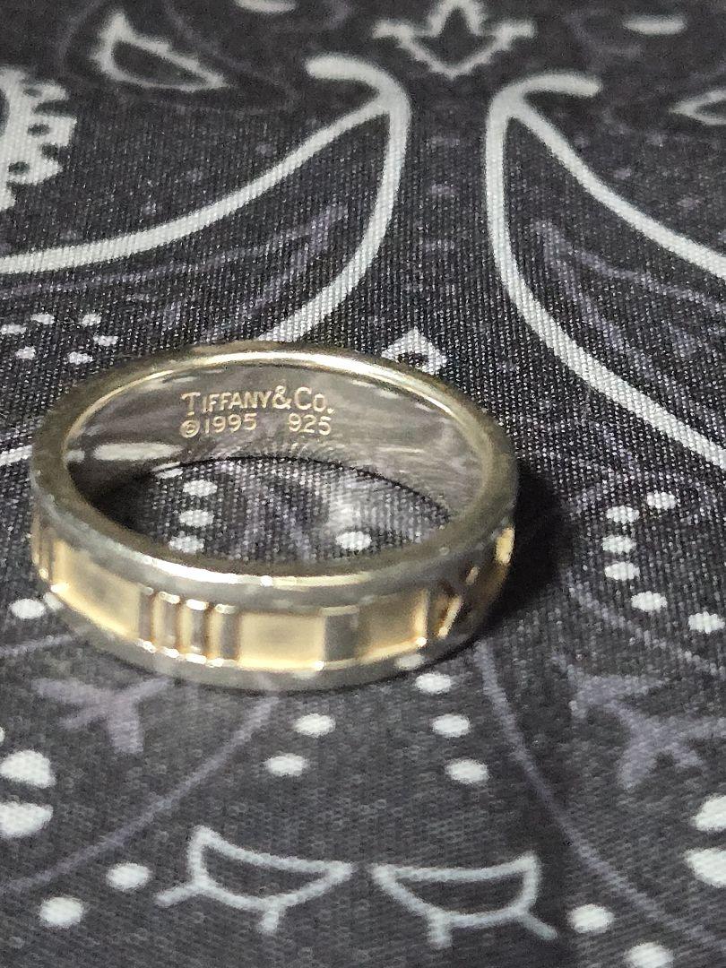 希少☆大きいサイズ☆Tiffany ＆Co. アトラス リング 20号 シルバー