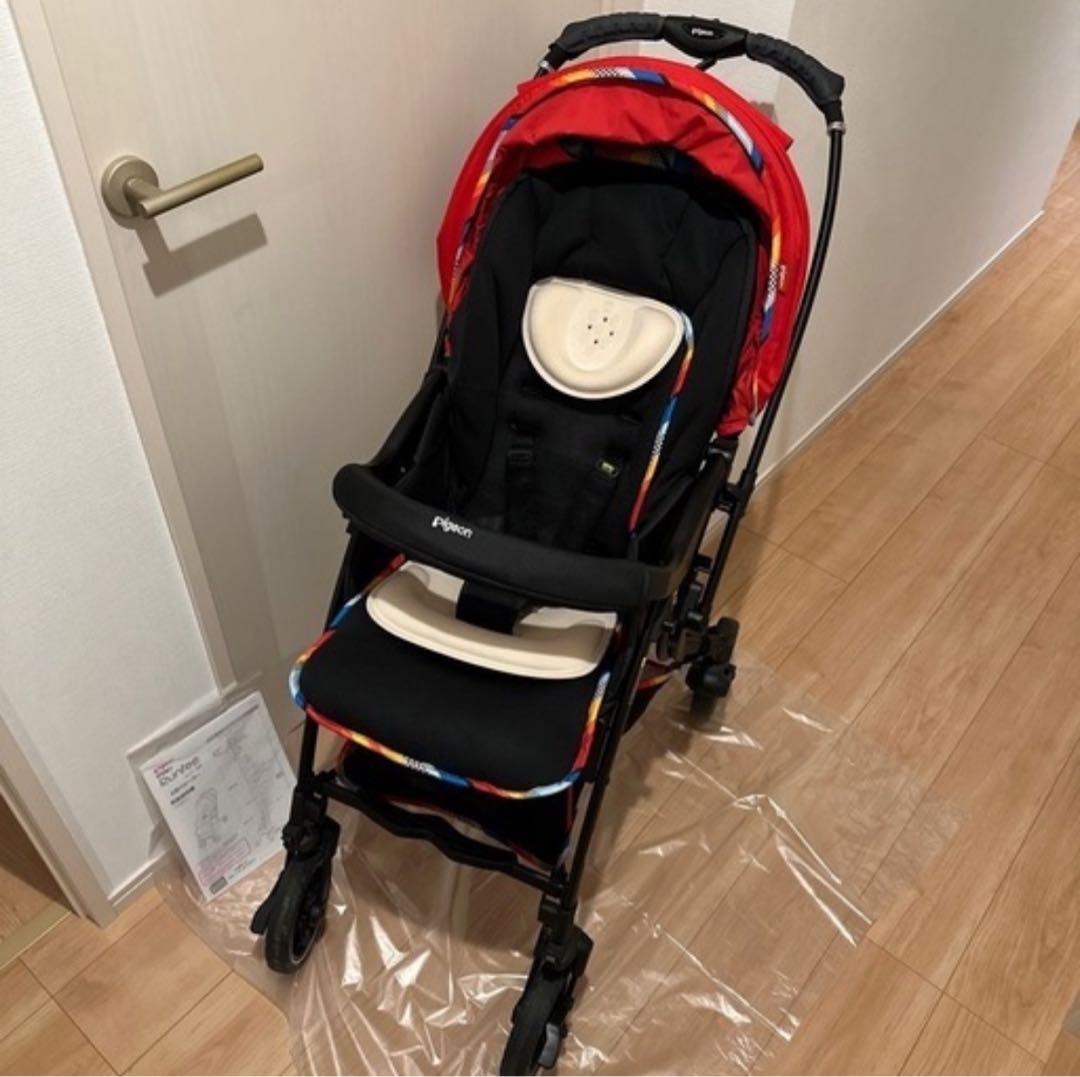 美品 Pigeon ランフィ RA9 アイリーレッド A型 ベビーカー ピジョン 販売終了】Runfee RA9（ランフィ RA9） アイリーレッド | 商品