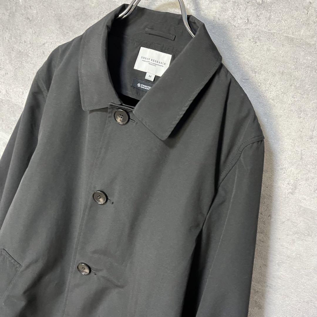 アーバンリサーチ PERTEX ステンカラー コート ジャケット 黒 M