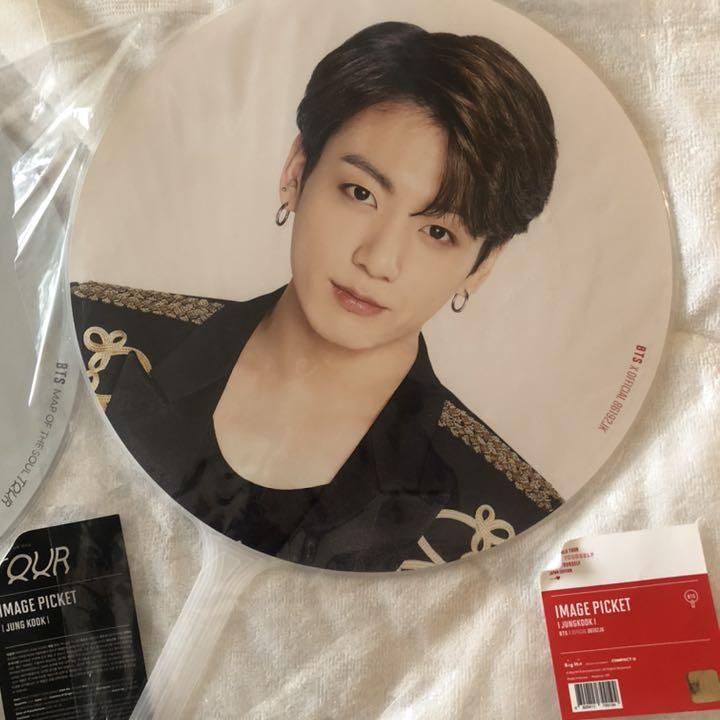 ホビー・グ BTS うちわセット カバー GzXhc-m53353607735 JUNGKOOK ラベルシー