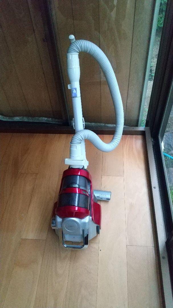 希少　動作保証　中古　CV-SR3300 2010年製　日立　掃除機　本体 赤